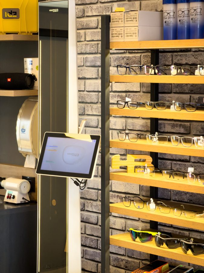 Equipamento Visioffice e armações — Loja 2