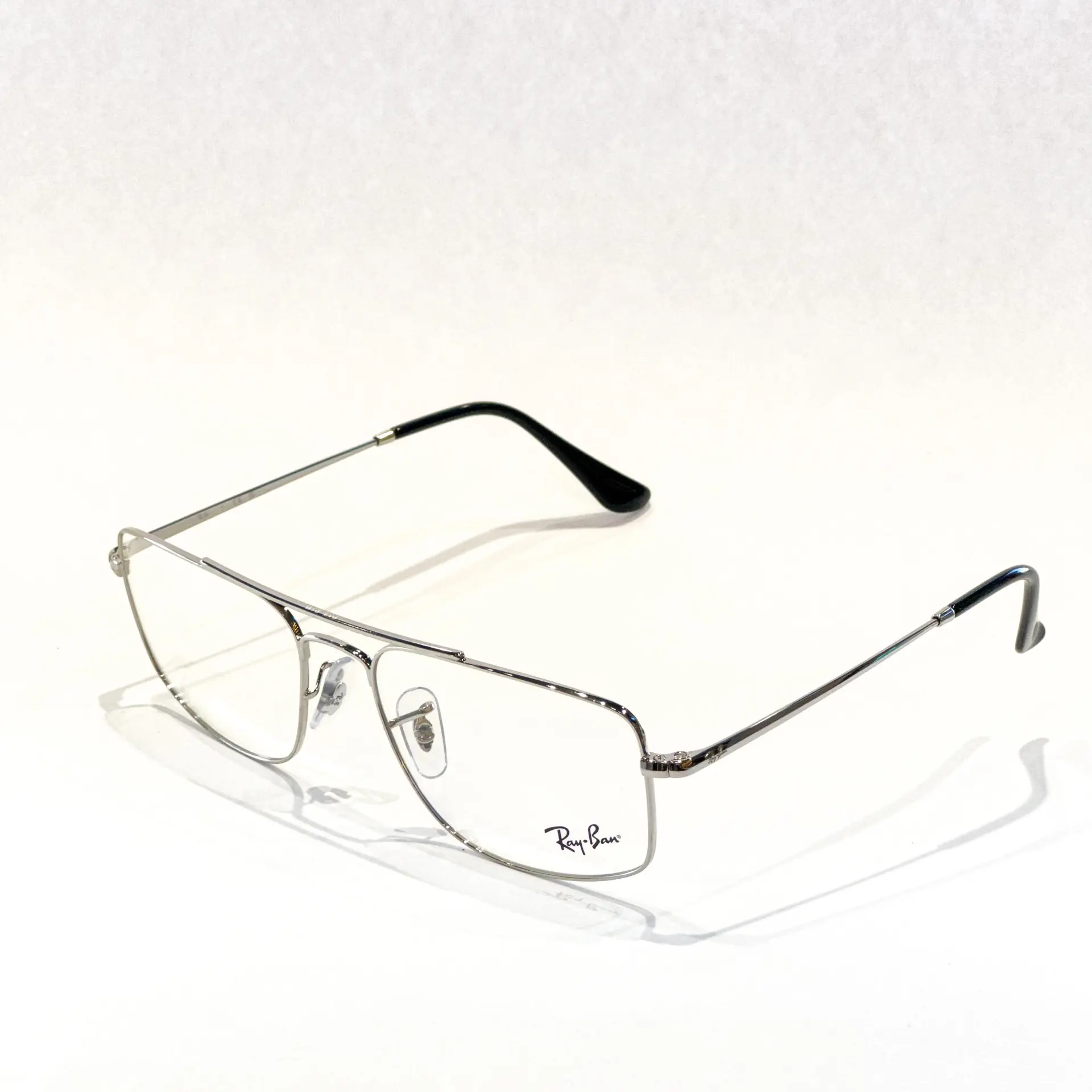Armação Ray-Ban metálica para lentes de grau